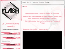 Tablet Screenshot of leflashback.fr